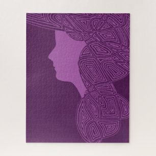 Quebra-cabeça Lady Purple