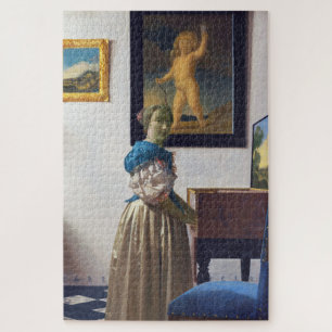 Quebra-cabeça Lady Standat a Virginal, Johannes Vermeer