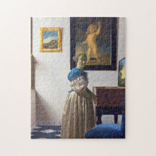 Quebra-cabeça Lady Standat a Virginal, Johannes Vermeer