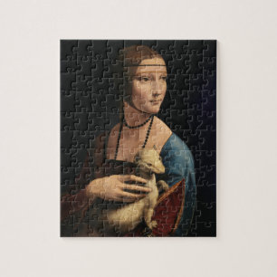 Quebra-cabeça Lady with an Ermine por Leonardo da Vinci