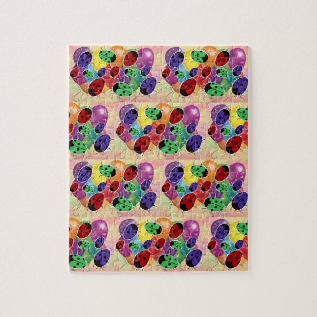 Quebra-cabeça Ladybug (Vertical)