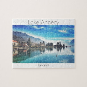 Quebra-cabeça Lago Annecy, Talloires - Haute-Savoie
