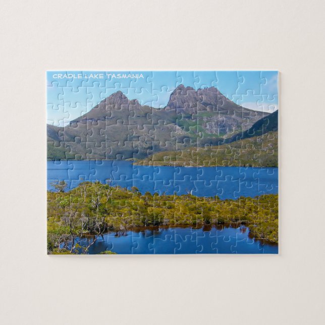Quebra-cabeça Lago Cradle Tasmânia Austrália (Horizontal)