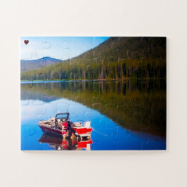 Quebra-cabeça Lago Cultus Oregon.