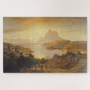 Quebra-cabeça Lago de Lugano - Albert Zimmermann