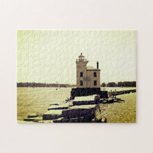 Quebra-cabeça Lago Erie Lighthouse