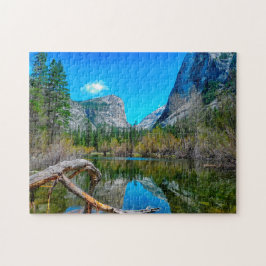 Quebra-cabeça Lago Espelho Yosemite Califórnia.