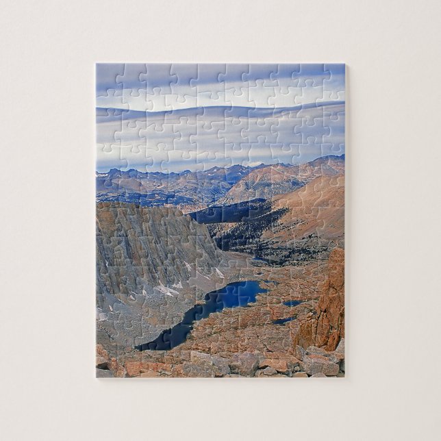 Quebra-cabeça Lago High Sierra Nevada (Vertical)