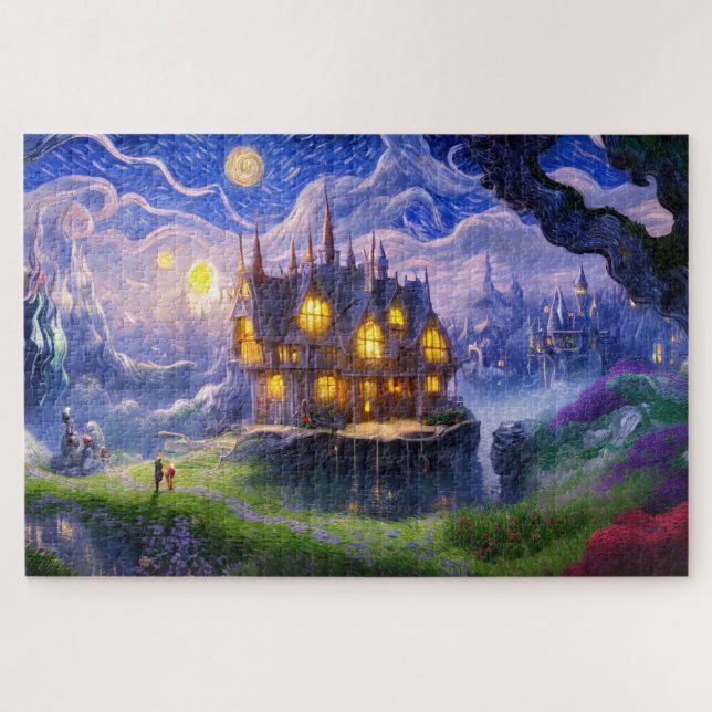 Quebra-cabeça Lago House (Horizontal)