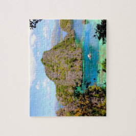 Quebra-cabeça Lago Kayangan em Palawan, Filipinas