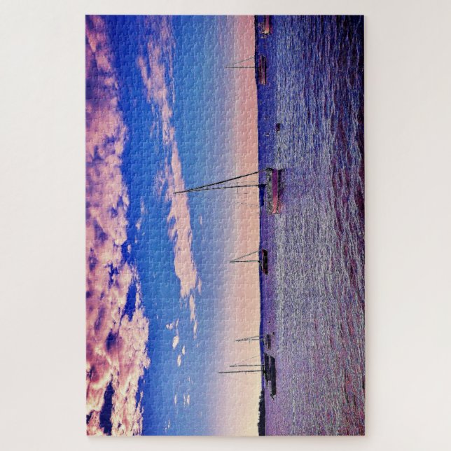 Quebra-cabeça Lago Mendota (Vertical)