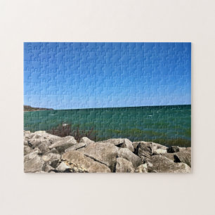 Quebra-cabeça Lago Michigan, Port Washington, WI