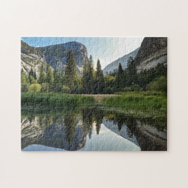 Quebra-cabeça Lago mirror, Yosemite (Horizontal)