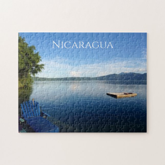 Quebra-cabeça Lago Nicarágua assento (Horizontal)