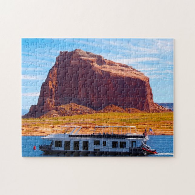 Quebra-cabeça Lago Powell Arizona. (Horizontal)