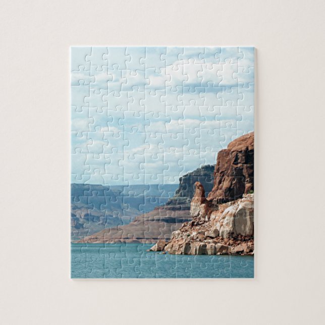 Quebra-cabeça Lago Powell, Glen Canyon, Arizona, EUA 6 (Vertical)