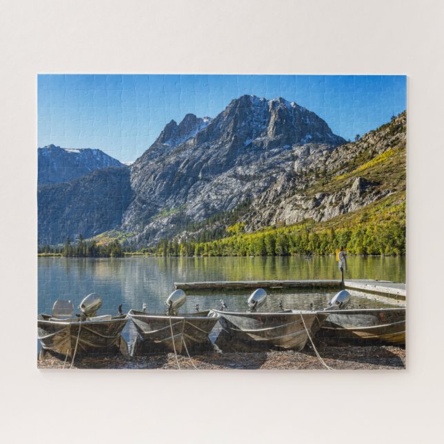 Quebra-cabeça Lago Silver com Carson Peak (Horizontal)