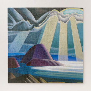 Quebra-cabeça Lago Superior Lawren Harris
