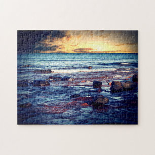 Quebra-cabeça Lago Superior Sunset