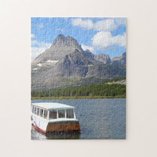 Quebra-cabeça Lago Swiftcurrent - parque nacional de geleira