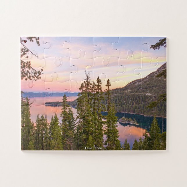 Quebra-cabeça Lago Tahoe (Horizontal)
