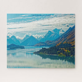 Quebra-cabeça Lago Wakatipu Nova Zelândia