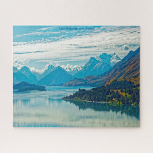 Quebra-cabeça Lago Wakatipu Nova Zelândia