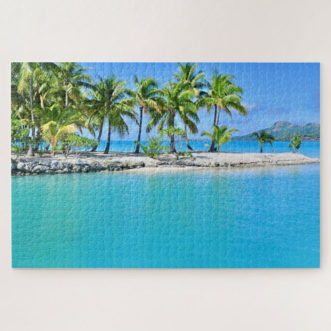 Quebra-cabeça Lagoa Bora Bora (Horizontal)