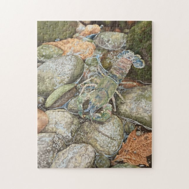 Quebra-cabeça Lagostim Enferrujado Jigsaw (Vertical)