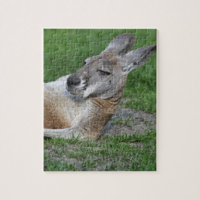 Quebra-cabeça Laid-back Kangaroo (Vertical)