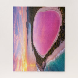 QUEBRA-CABEÇA LAKE HILLIER - AUSTRALIA