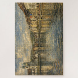 Quebra-cabeça Lake Lucerne Switzerland Jesuit Church Art Puzzle