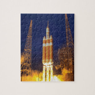 Quebra-cabeça Lançamento do Foguete da Nave Espacial Orion da NA