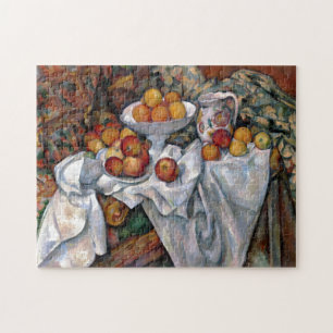 Quebra-cabeça Laranjas da Vida Estática - Paul Cezanne Pintura