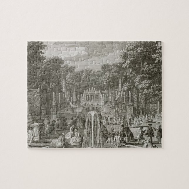 Quebra-cabeça L'Arc de Triomphe, Versalhes (gravura) (Horizontal)