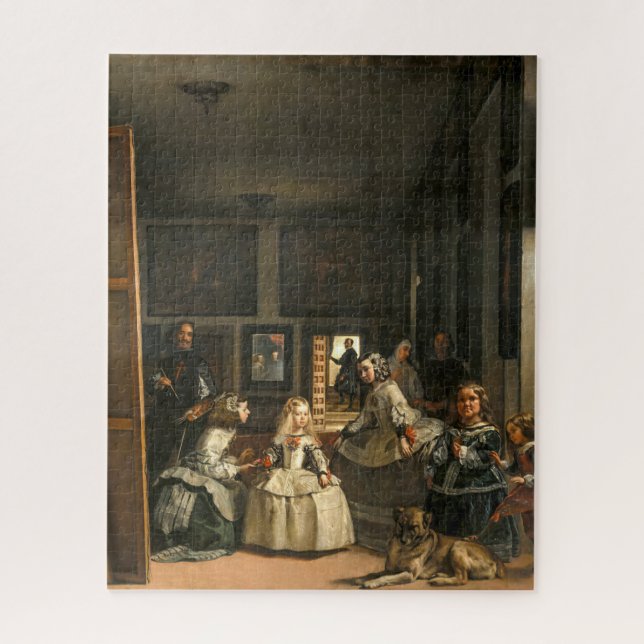 Quebra-cabeça Las Meninas | Diego Velá zquez | (Vertical)