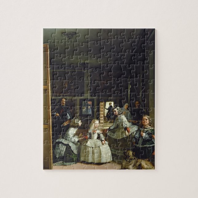 Quebra-cabeça Las Meninas ou família de Philip IV, c.1656 (Vertical)