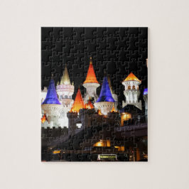 Quebra-cabeça Las Vegas Castelo Hotel Jogos Vegas Cidade Colorid