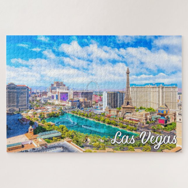 Quebra-cabeça Las Vegas, Nevada, Estados Unidos (Horizontal)