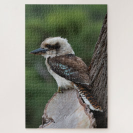 Quebra-cabeça Laughing Kookaburra Bird in a Tree, 1014 pieces