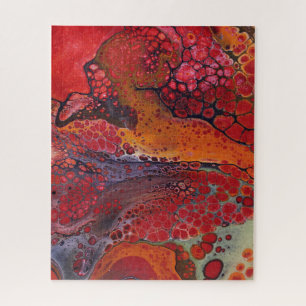 Quebra-cabeça Lava Fire Levels Quebra-cabeça, 16" x 20", 520 peç