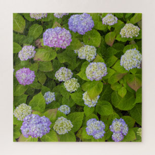 Quebra-cabeça Lavanda Floral Hydrangea Summer Photography