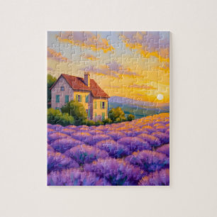 Quebra-cabeça Lavanda Sunset