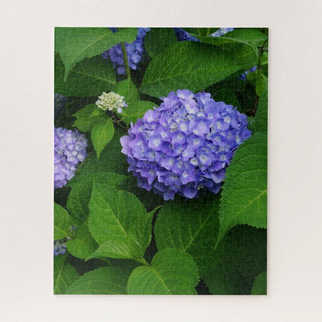 Quebra-cabeça Lavender Hydrangea (Vertical)