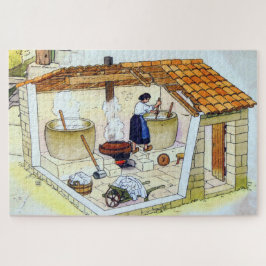Quebra-cabeça Le lavoir.