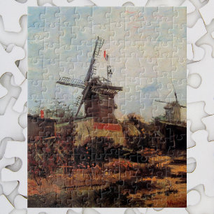 Quebra-cabeça Le Moulin de Blute Fin por Vincent van Gogh