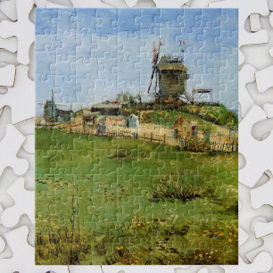 Quebra-cabeça Le Moulin de la Galette por Vincent van Gogh