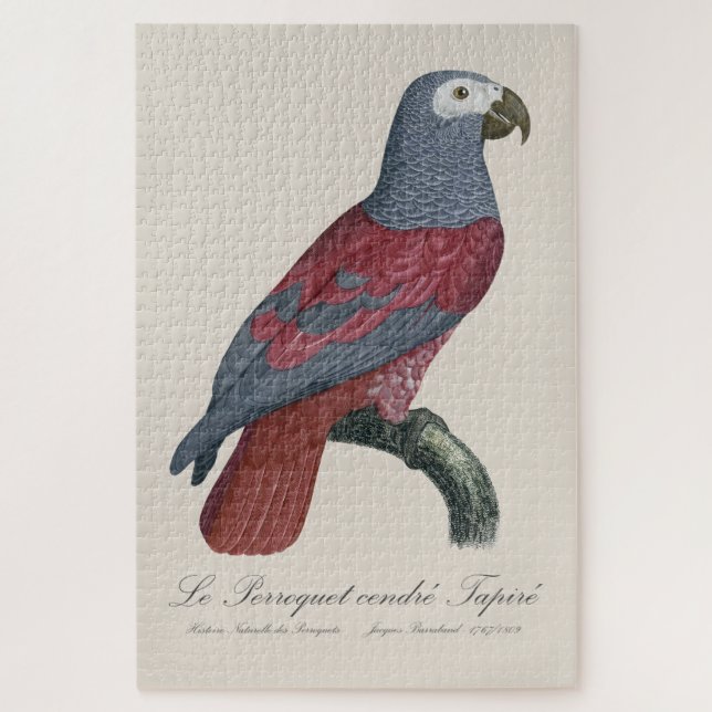 Quebra-cabeça Le Perroquet cendre Tapire (Vertical)