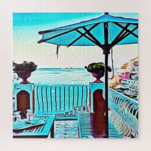 Quebra-cabeça Le Sirenuse In Positano, Itália, Hora Do Chá