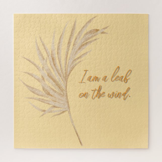 Quebra-cabeça leaf on the wind (Vertical)